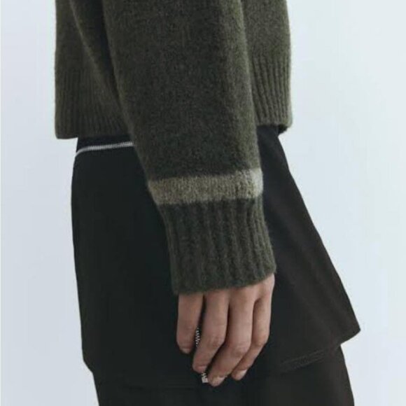 Zara Open Back Knit Sweater M - Picture 7 of 7